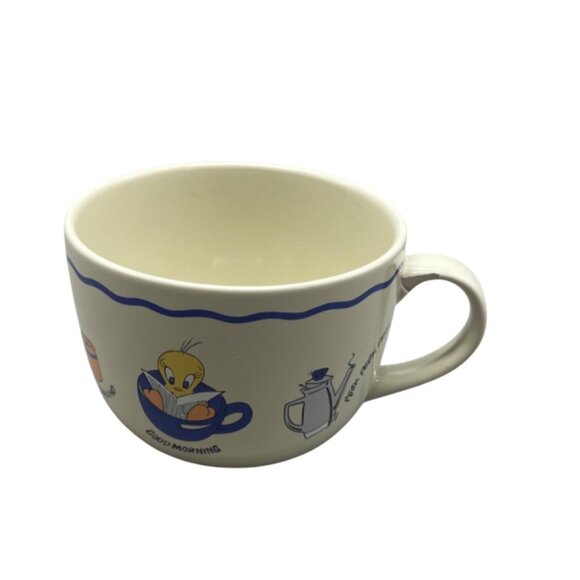 Warner Bros. Studio Store Tweety, Bugs Bunny & Sylvester Ceramic Mug READ - Picture 1 of 6